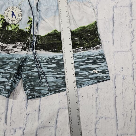 Ted Baker London MENS SZ 6 2XL Swim Shortti Trunks Tropical Worlds Your Lobster - Picture 3 of 12